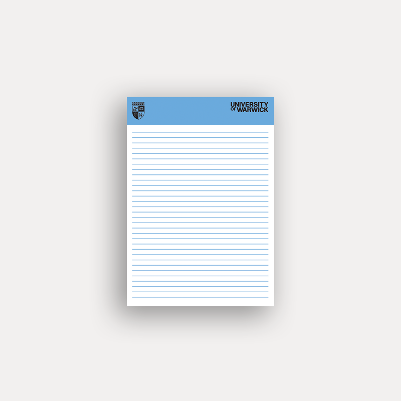 A4 Notepad - Blue