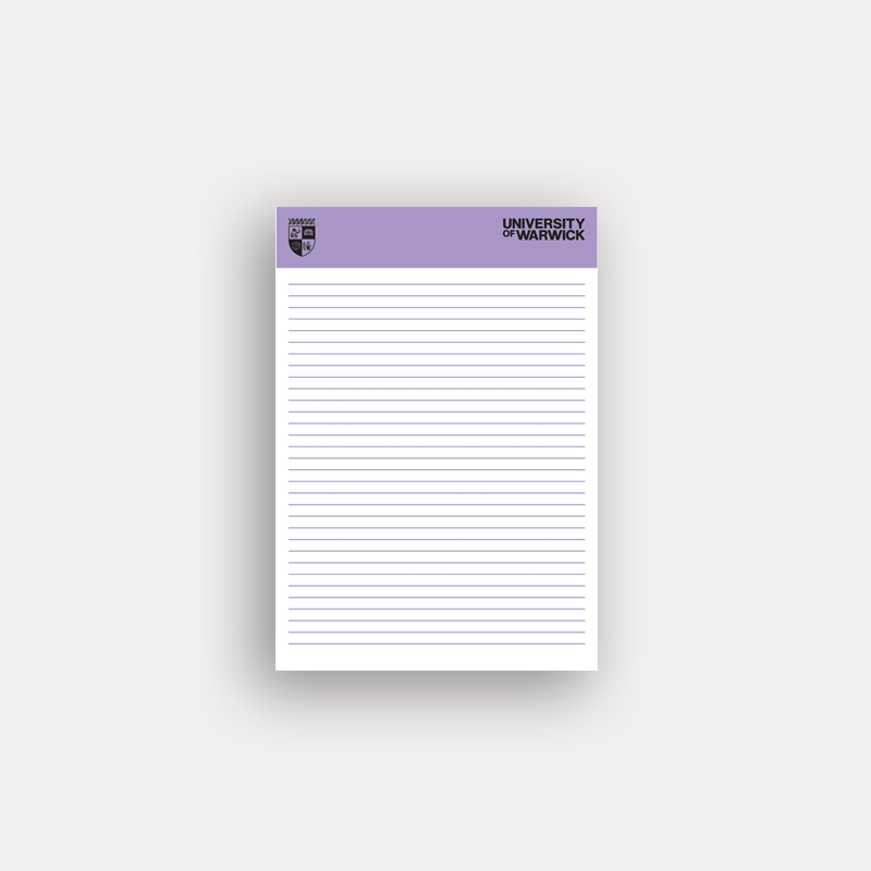 A4 Notepad - Lavender