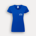 WBS Ladies' Authentic Cotton T-Shirt - Blue