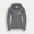 WBS Ladies' Authentic Zipped Hoodie - Grey
