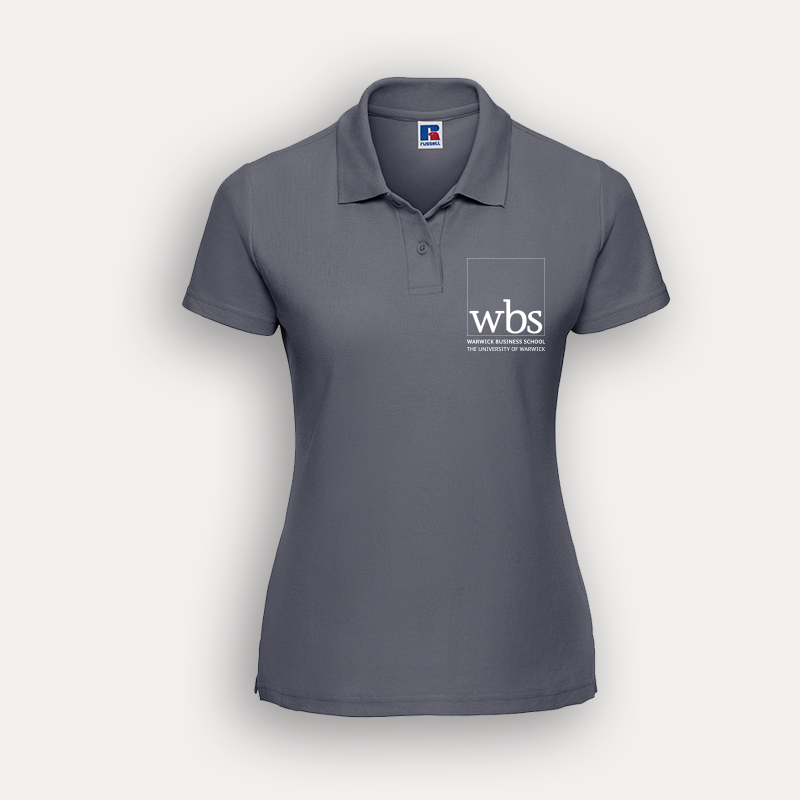 WBS Ladies' Classic Polo Shirt - Grey