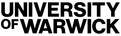Black text 'UNIVERSITY OF WARWICK' on a transparent background.